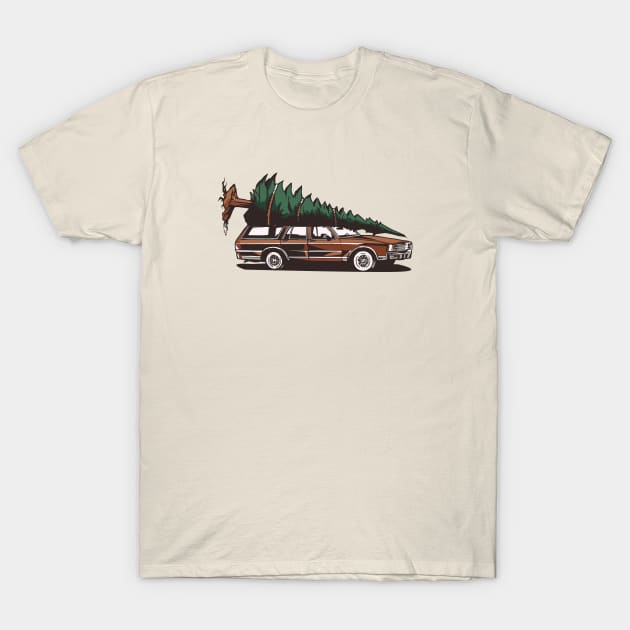 The Griswold Family Christmas Tree // Funny Christmas Graphic T-Shirt by SLAG_Creative